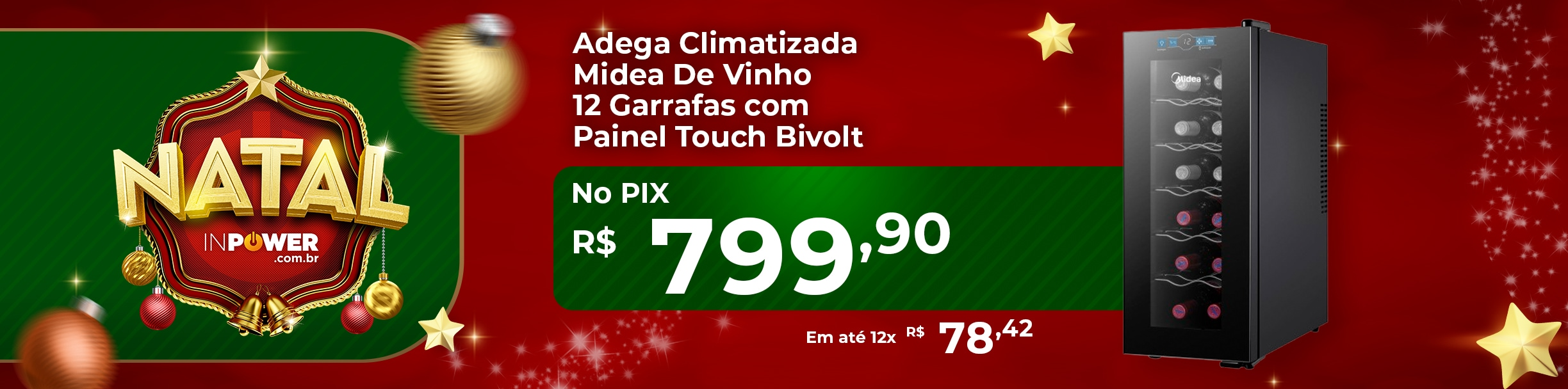 Veja mais: adega climatizada 