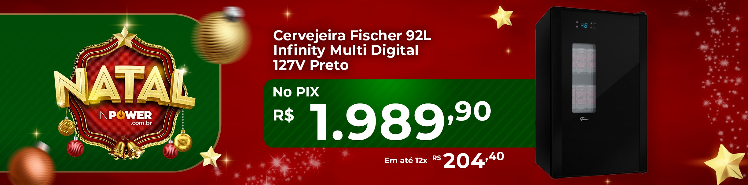 Veja mais: Cervejeira Fischer 92L 