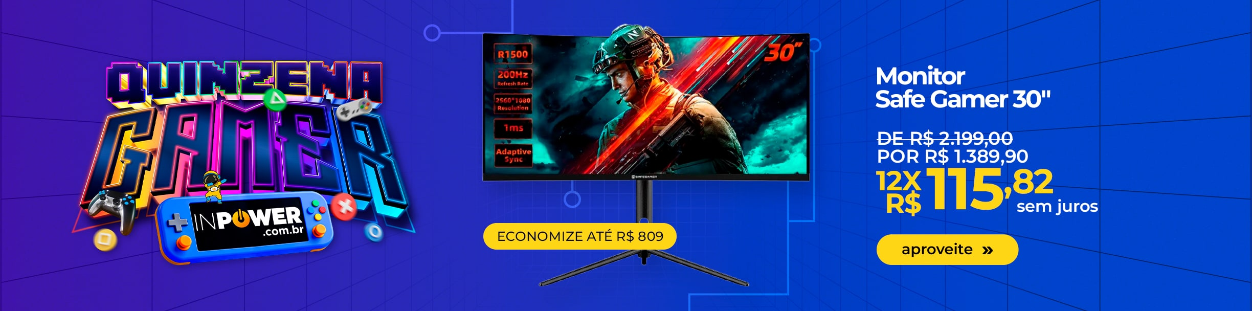 Veja mais: monitor gamer