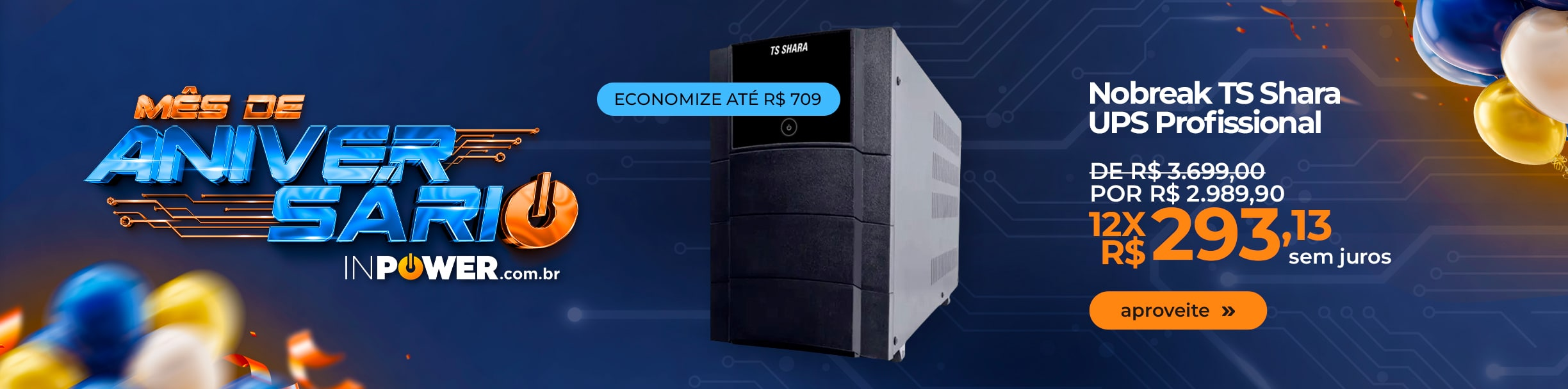 Veja mais: nobreak queda de energia