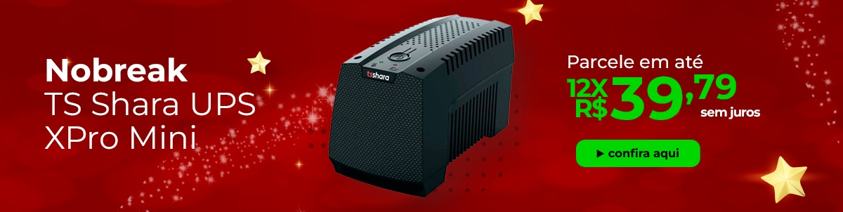 Veja mais: Nobreak TS Shara UPS XPro