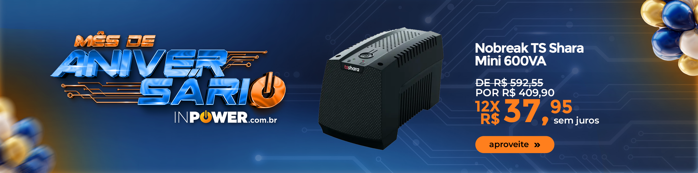 Veja mais: queda de energia, nobreak, luz