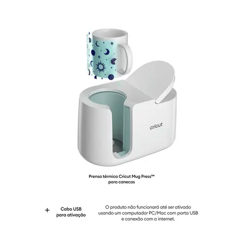 Prensa Térmica de Caneca Cricut Mug Press Original 110V