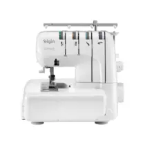 Máquina de Costura Elgin Portátil Overlock V2000 220V Branca