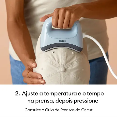 Prensa Térmica para Bonés Cricut Hat Press Original 220V