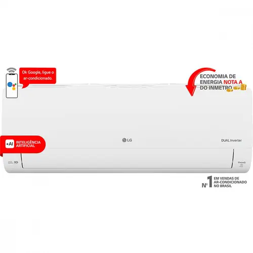 Ar Condicionado DUAL Inverter Voice LG 9000 BTU F 220V - S3-Q09AA31A