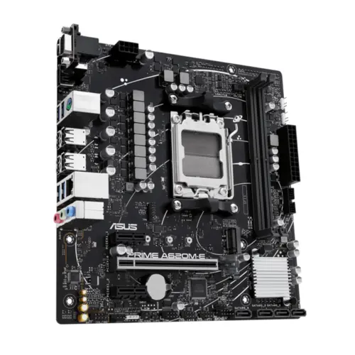 Placa Mãe Asus Prime Para AMD AM5 A620M-E 2xDDR5 mATX - 90MB1F50-M0EAY0