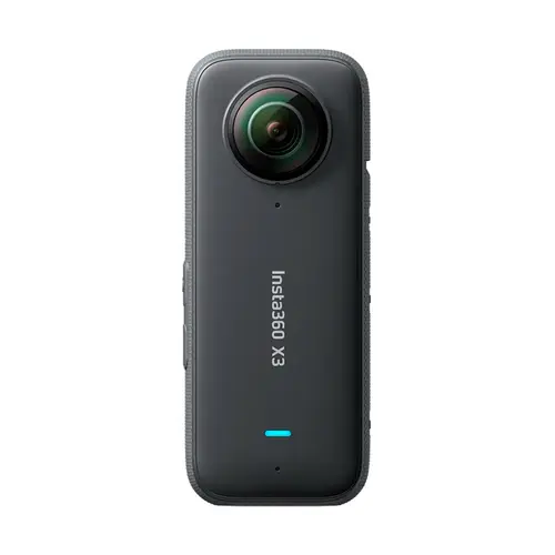 Kit Câmera de Ação Insta360 X3 Adventure Bateria Extra, Capa de Lente, Bastão de Selfie, Cartão 64GB