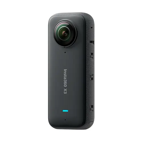 Kit Câmera de Ação Insta360 X3 Adventure Bateria Extra, Capa de Lente, Bastão de Selfie, Cartão 64GB
