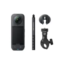 Kit Câmera de Ação Insta360 X5 Motocicleta Bastão de Selfie, Suporte, Capa para lente, Suporte