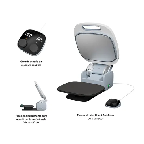 Prensa Térmica Automática Cricut AutoPress Original Bivolt