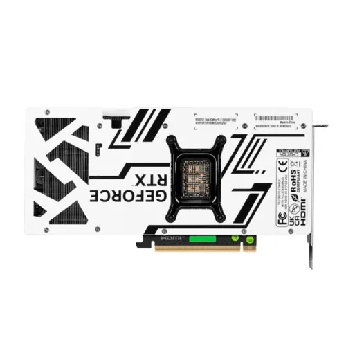 Placa de Vídeo Galax GeForce RTX 5070 1-Click OC White 12GB GDDR7 192 bits - 57NON7MDBSWH