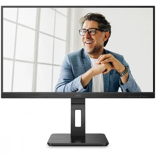 Monitor AOC 21.5" FHD VA com base ajustável e HUB USB B2B 22P2UM