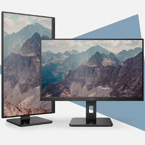 Monitor AOC 27'' 4K UHD 60Hz Base Ajustável DP Hub HDMI IPS - U27P2