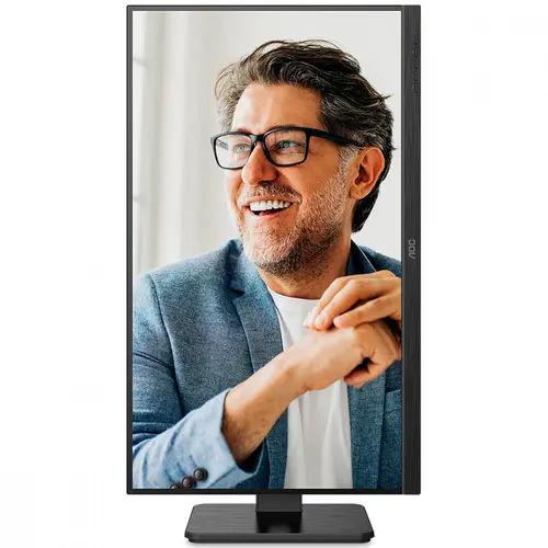 Monitor AOC 27'' 4K UHD 60Hz Base Ajustável DP Hub HDMI IPS - U27P2