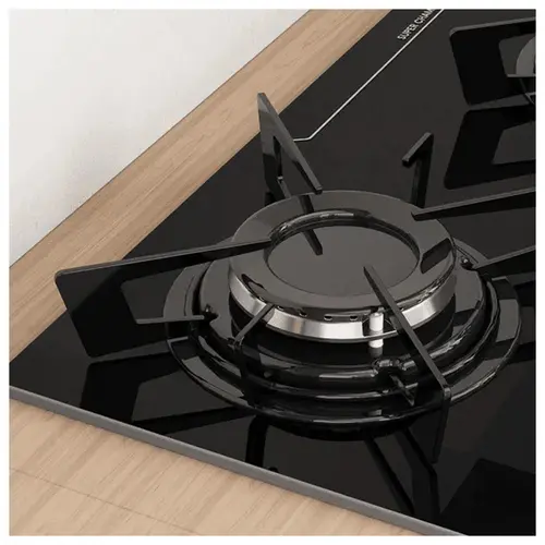 Cooktop 5 Bocas Itatiaia Electra Plus Vidro Temperado Gás 5Q Preto Bivolt - 3700000481