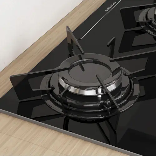 Cooktop 4 Bocas Itatiaia Electra Plus Vidro Temperado Gás 4Q Preto Bivolt - 3700000480