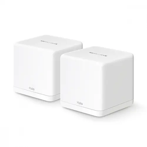 Kit Roteador Mercusys Halo H60X(2-Pack) Mesh Wi-Fi 6 Casa Completa Dual-Band AX1500
