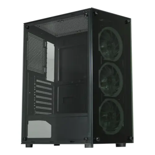 Gabinete Gamer CG-30C5 Painel Vidro com 3 Fan AAFA coloridos CG30C5RH0010B0X