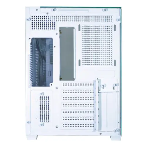 Gabinete Gamer Aquario CG-W1FD Mega Shark Branco Micro ATX s/ fan p/cooler 360 CGW1FDRH002CB0X