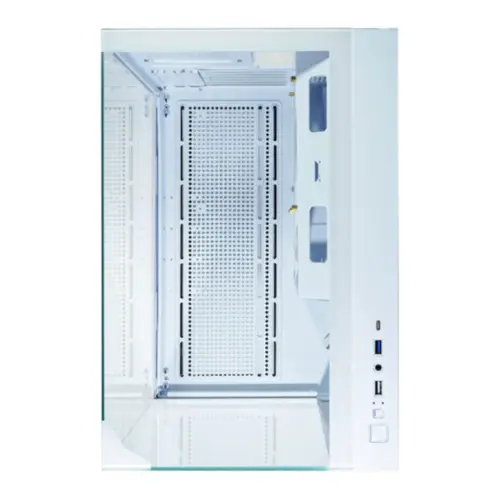 Gabinete Gamer Aquario CG-W1FD Mega Shark Branco Micro ATX s/ fan p/cooler 360 CGW1FDRH002CB0X