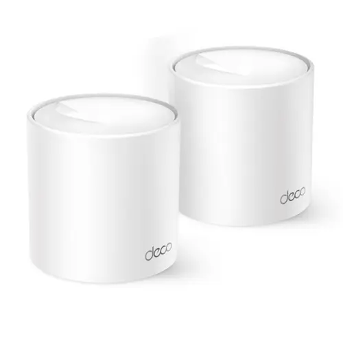 TP-Link Deco X10 (2-Pack)(BR) Kit Roteador Mesh AX1500 Wi-Fi 6 Dual-Band