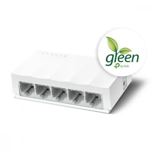Switch de Mesa TP-Link LS1005 5 portas 10/100Mbps Branco