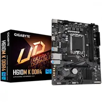 Placa Mãe Gigabyte para Intel H610M K 2xDDR4 mATX LGA 1700