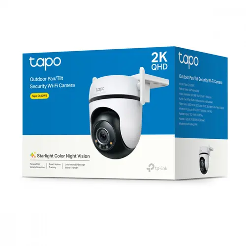 Câmera de segurança TP-Link TAPO C520WS Wi-Fi Pan/Tilt para Ambientes Externos