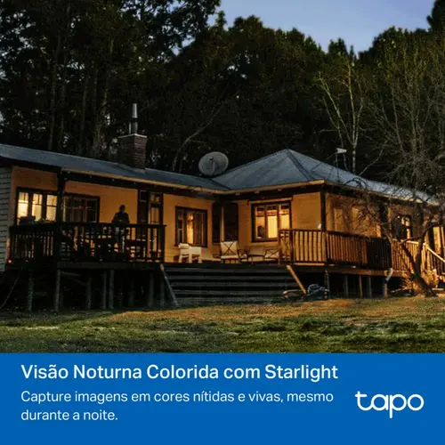 Câmera de segurança TP-Link TAPO C520WS Wi-Fi Pan/Tilt para Ambientes Externos