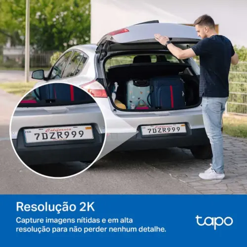 Câmera de Segurança TP-Link TAPO C410 KIT Alimentada com Energia Solar