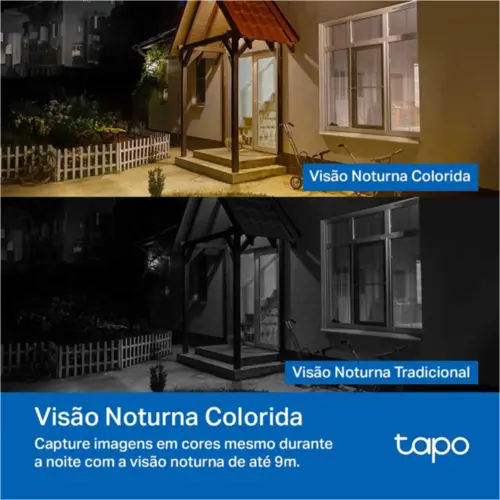 Câmera de Segurança TP-Link TAPO C410 KIT Alimentada com Energia Solar