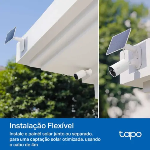 Câmera de Segurança TP-Link TAPO C410 KIT Alimentada com Energia Solar