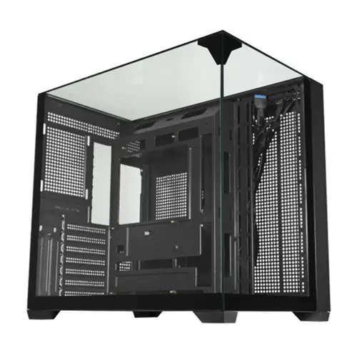 Gabinete Gamer Aquario CG-01FD Mega Shark Preto Micro ATX Sem Fan - CG01FDRH001CB0X