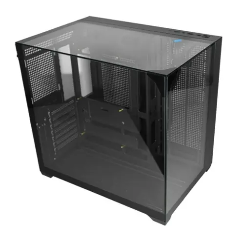 Gabinete Gamer Aquario CG-01FD Mega Shark Preto Micro ATX Sem Fan - CG01FDRH001CB0X