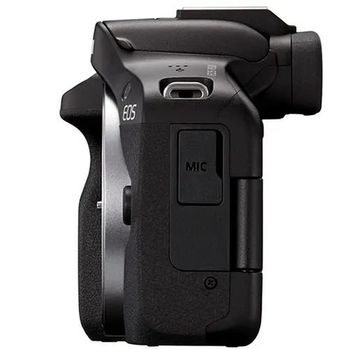 Câmera Digital Canon EOS R50 Mirrorless Kit Lente RF-S 18-45mm 4K BK BRZ STM