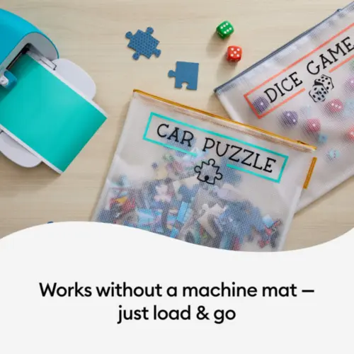 Vinil Permanente Cricut Joy Smart Fosco 14 cm x 1,2 m - Azul Oceano - 2009838