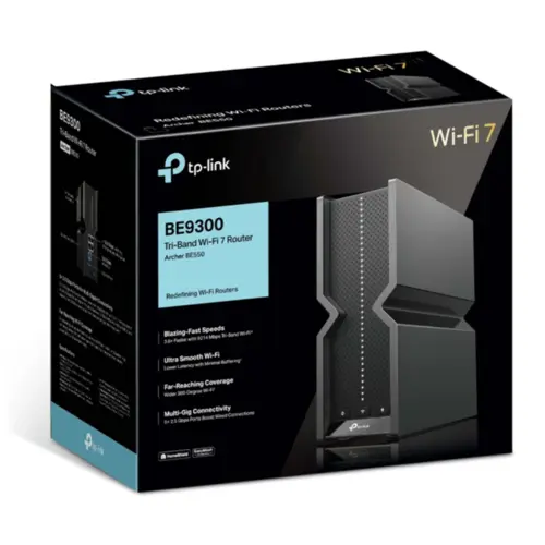 Roteador TP-Link Archer BE550(US) Wireless Easy Mesh Multi-Link Gigabit Tri-Band Wi-Fi 7