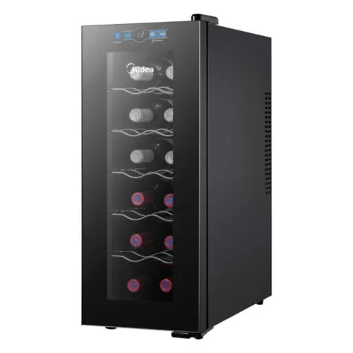 Adega Climatizada Midea De Vinho 12 Garrafas com Painel Touch Bivolt - MDRW066FGGGL3
