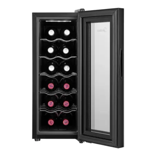 Adega Climatizada Midea De Vinho 12 Garrafas com Painel Touch Bivolt - MDRW066FGGGL3