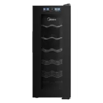 Adega Climatizada Midea De Vinho 12 Garrafas com Painel Touch Bivolt - MDRW066FGGGL3