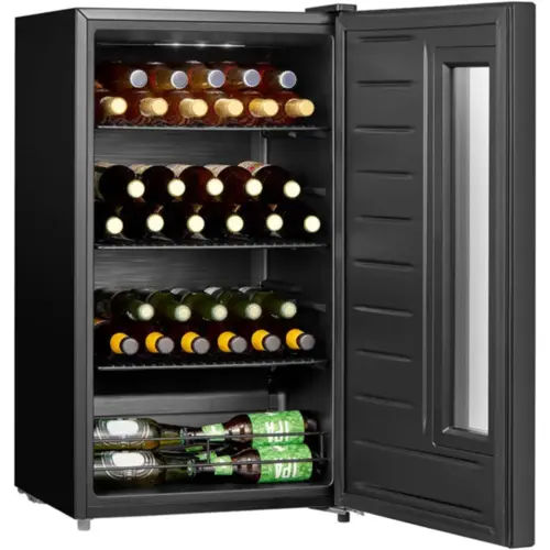 Cervejeira Midea 82L Frost Free Vidro Duplo Painel Touch 110V Preto - MDRX150FGGDX01