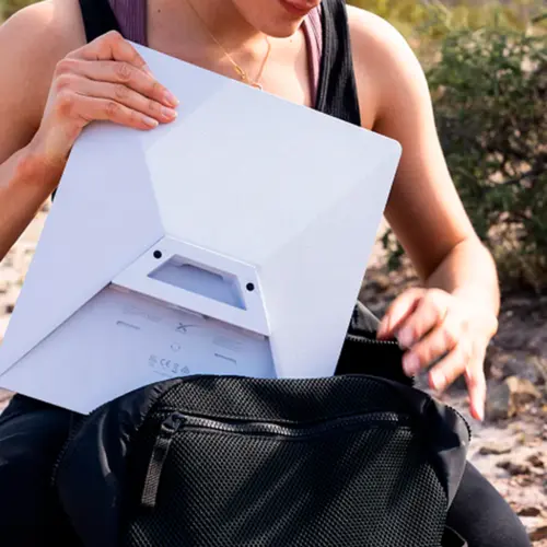 Antena Starlink Via Satélite Kit Mini Portátil IP67 Dual Band Wifi 5 Branco - 0SSTARLINKBCOB