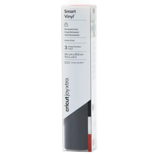 Vinil Permanente Smart Cricut Joy Xtra - Coleção Elegância 24,1 x 30,5 cm (3 folhas) 2010371