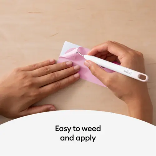 Vinil Permanente Cricut Mudança de Cor com Ativação pelo Frio - Light Pink/Magenta 30,5 cm x 61 cm- 2009584