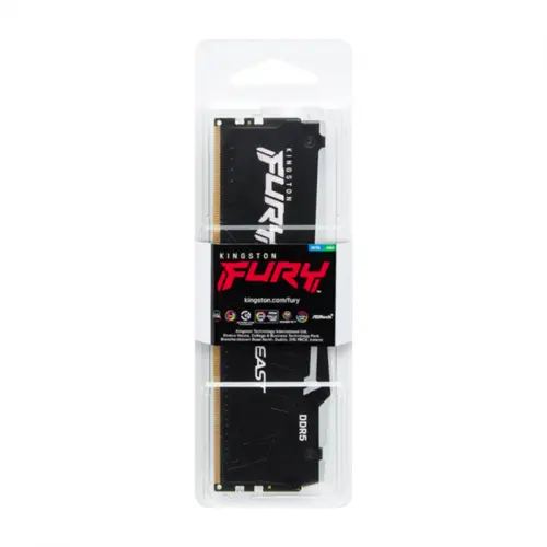 Memória Kingston Fury Beast 32GB 6000MHz DDR5 RGB CL36 Preto - KF560C36BBEA-32