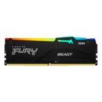 Memória Kingston Fury Beast 32GB 6000MHz DDR5 RGB CL36 Preto - KF560C36BBEA-32