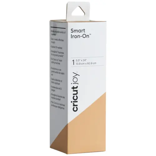 Vinil Termocolante Cricut Joy Smart, Parchment  13 cm x 1,2 m (2 unidades)- 2007194