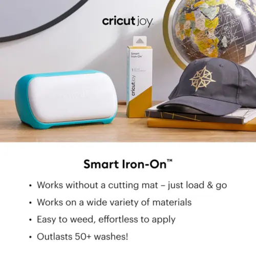 Vinil Termocolante Cricut Joy Smart, Parchment  13 cm x 1,2 m (2 unidades)- 2007194