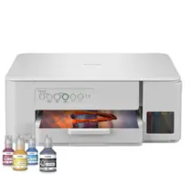 Multifuncional Jato de Tinta Brother USB Wi-fi Bivolt Branca - DCP-T436W